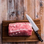 carne de cerdo para cortar