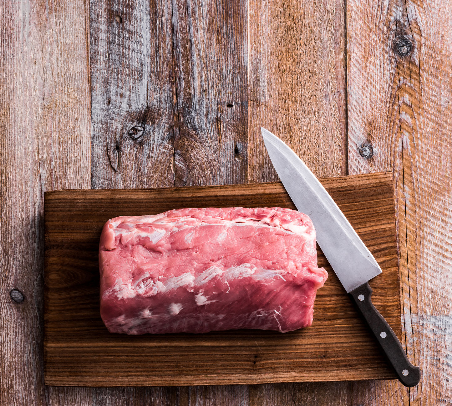 carne de cerdo para cortar